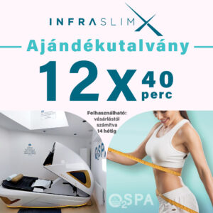 InfraSlimX 40 perc - 12 alkalmas bérlet