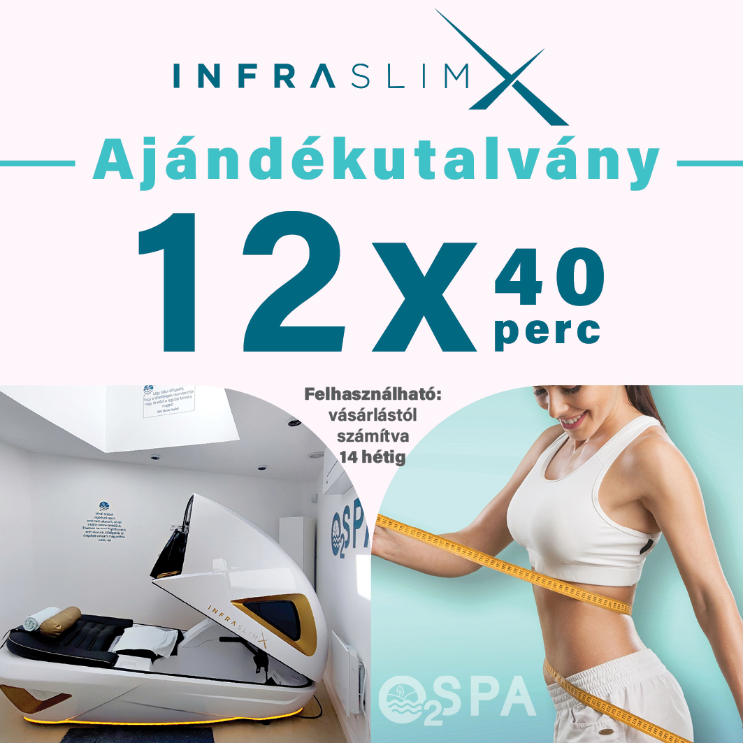 InfraSlimX 40 perc - 12 alkalmas bérlet