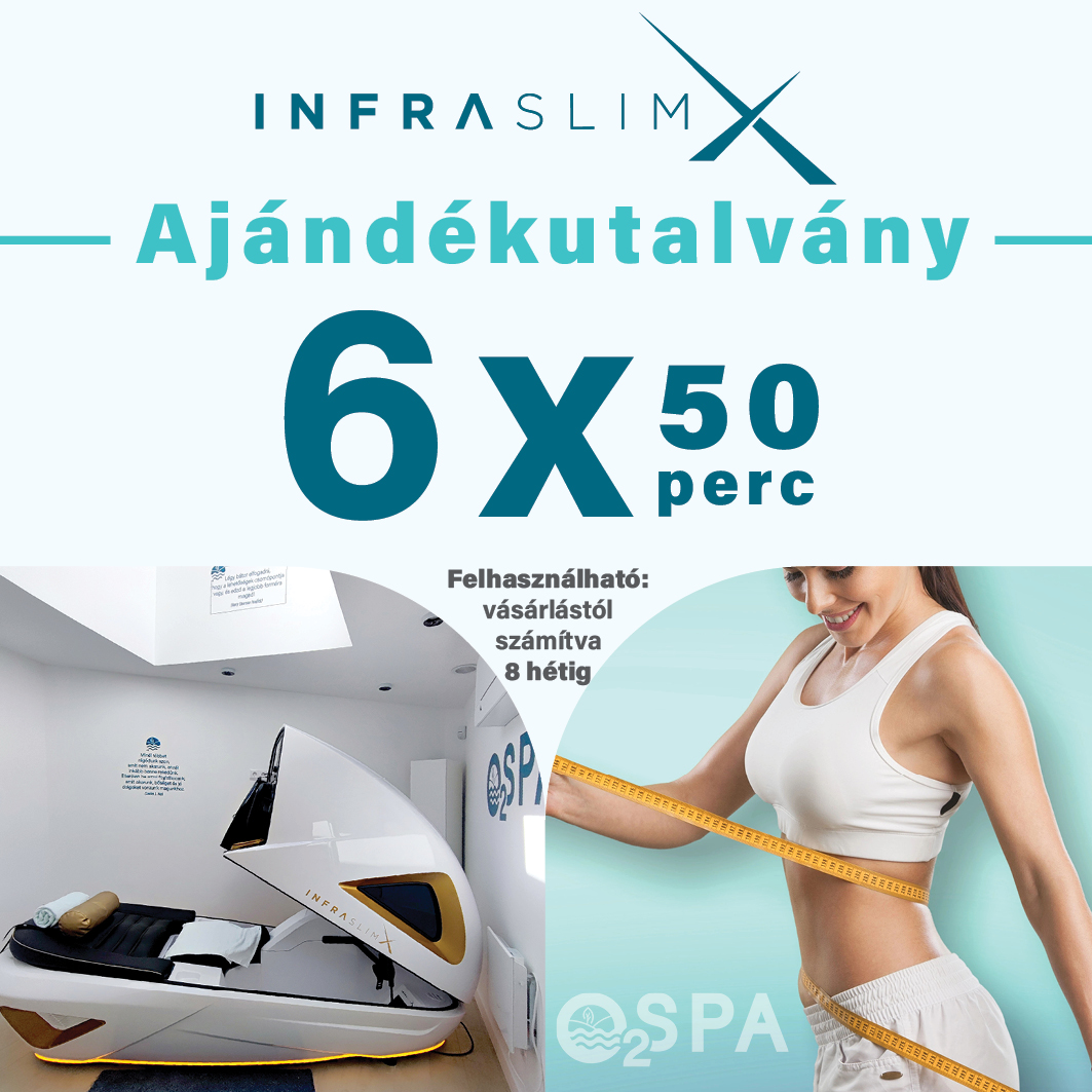 InfraSlimX 50 perc - 6 alkalmas bérlet