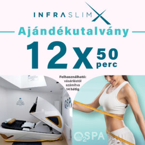InfraSlimX 50 perc - 12 alkalmas bérlet